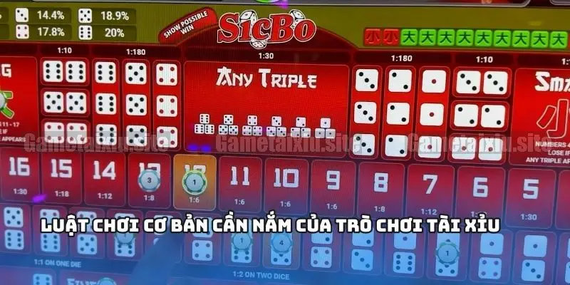 Cách tính điểm trong tài xỉu online bạn cần biết 2 Tìm hiểu tổng quan về luật chơi tài xỉu online