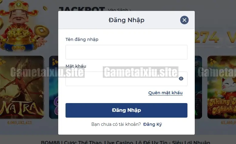 Quy trình đăng ký nhà cái BOM88 để chơi Tài Xỉu dễ dàng và nhanh chóng