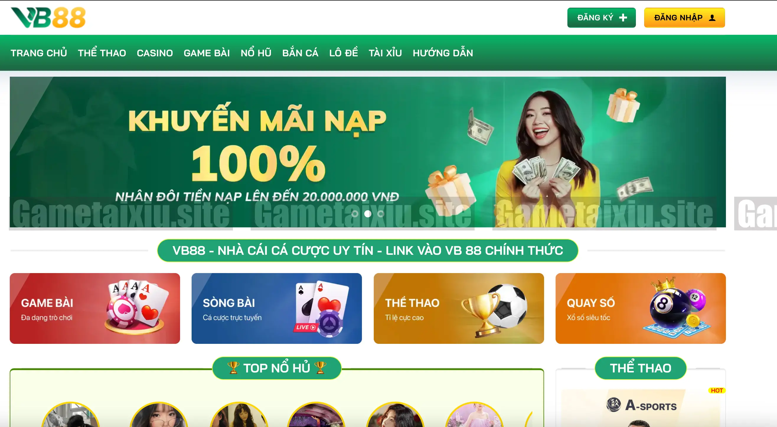Tại sao chọn nhà cái VB88 để chơi Tài Xỉu?
